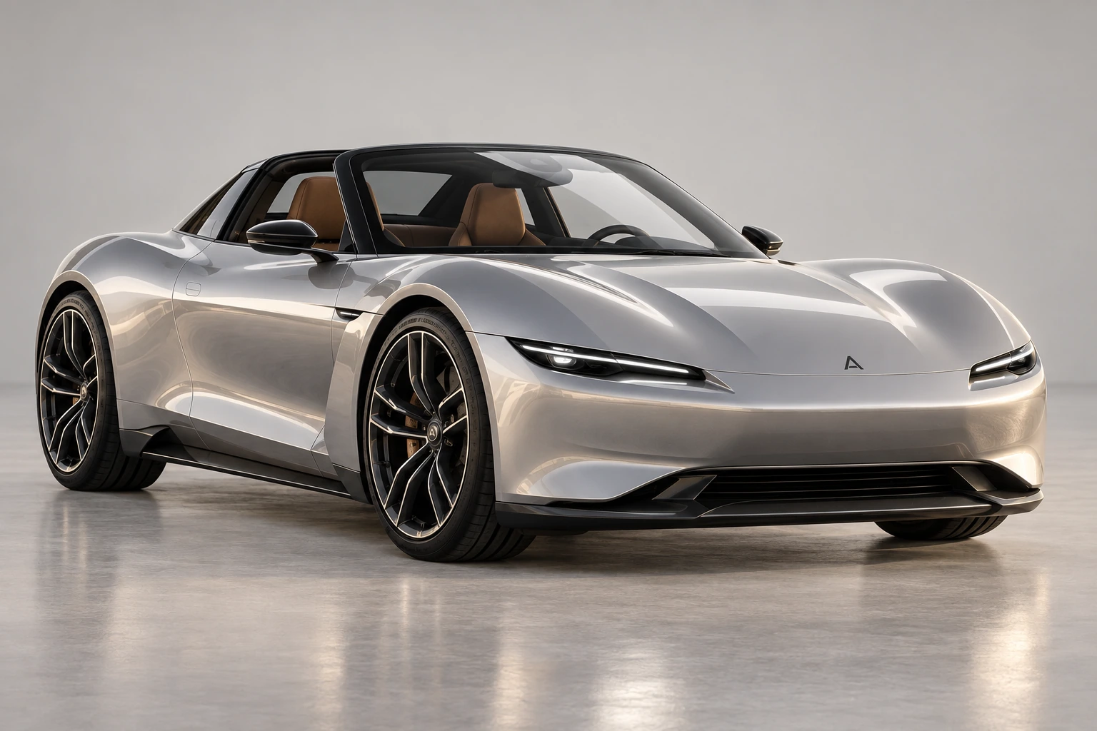 AEVRA R1 in Liquid Silver with Saddle interior